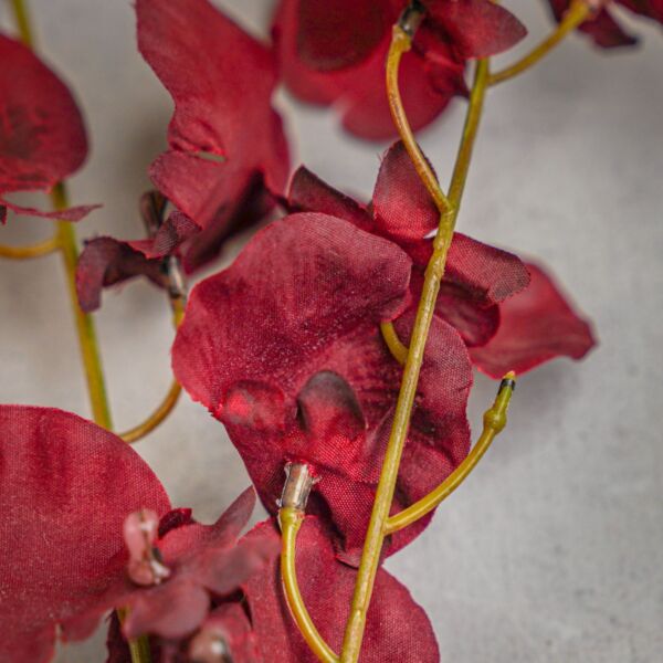 زهر صناعي فلونا - عنابي - 12 قطعة