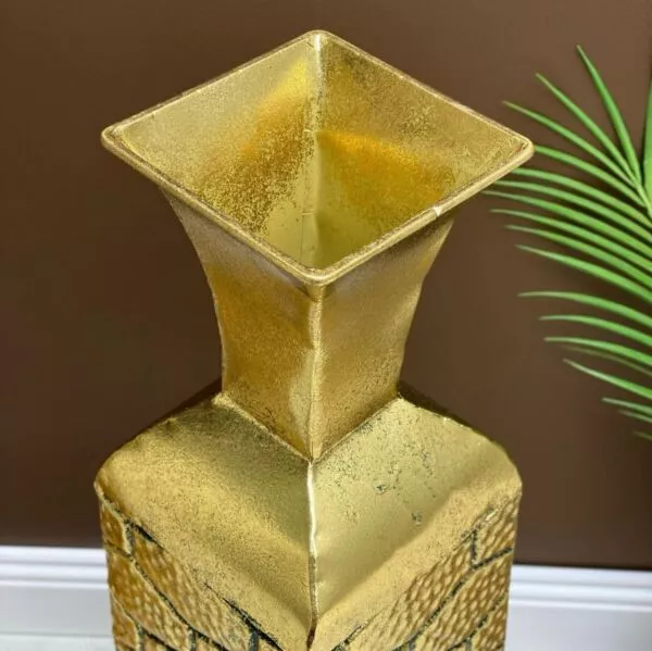 فازة حديد معتق روبي - كبيرة
