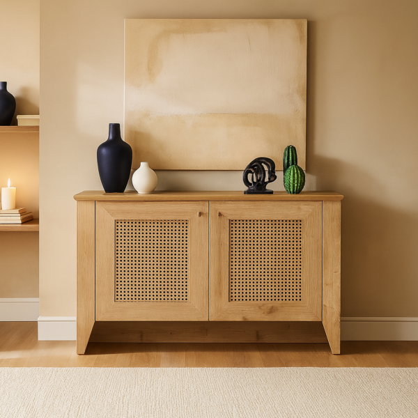 خزانة جانبية مادورا إلم كوڤ - بني فاتح