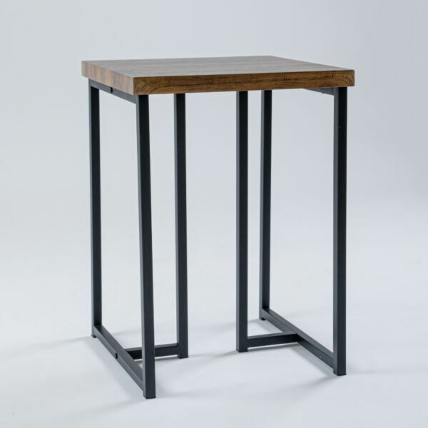 طاولة جانبية لوميس - بني و أسود