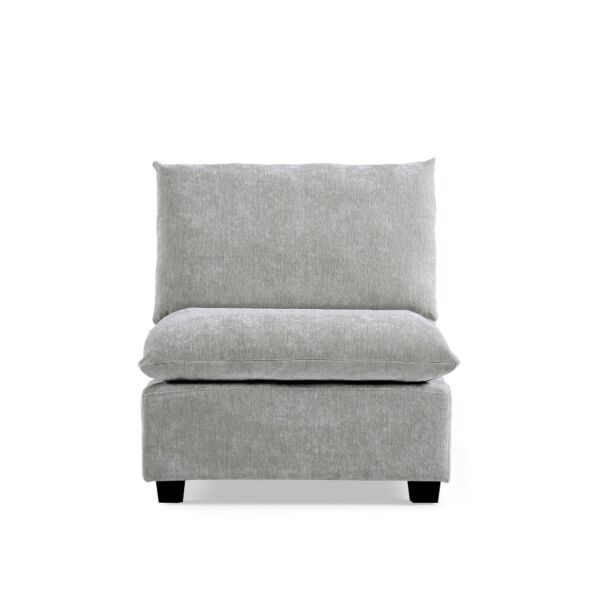 كنبة مفردة كلاود لاين - رمادي