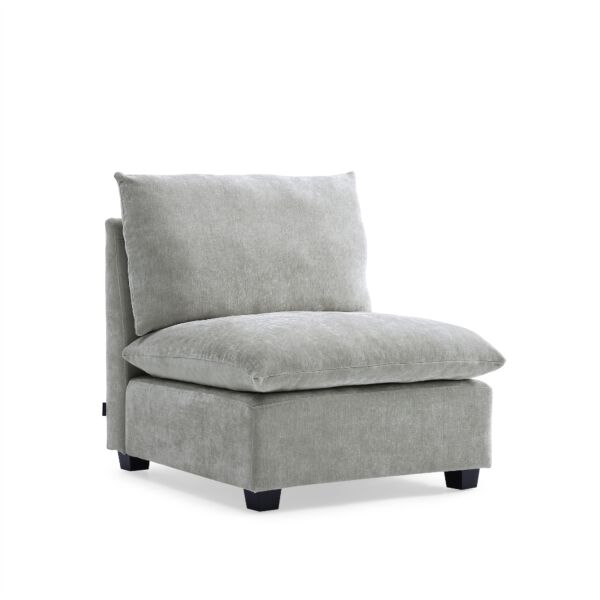 كنبة مفردة كلاود لاين - رمادي