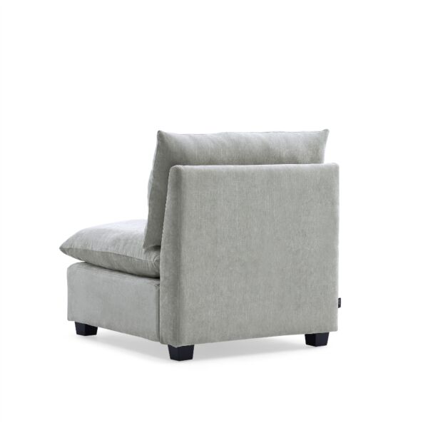 كنبة مفردة كلاود لاين - رمادي