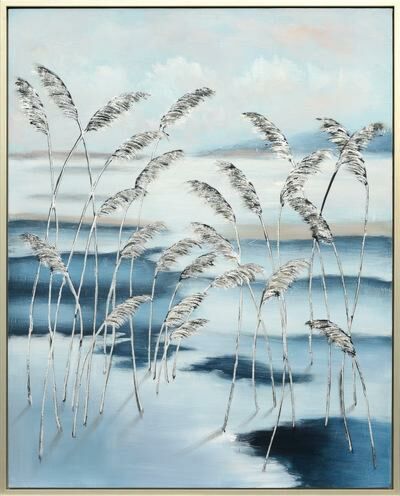 لوحة زيتية يدوية فروزن