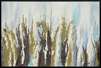 لوحة كامو مرسومة يدوياً