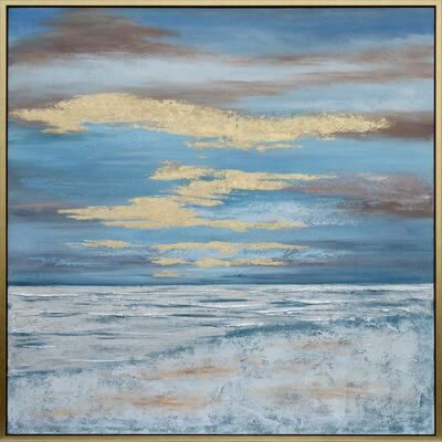 لوحة زيتية يدوية سانسيت