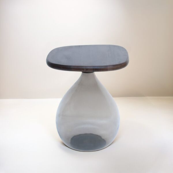 طاولة جانبية ايلا - بني غامق