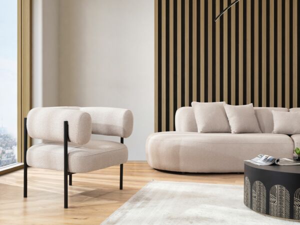 كنب أوفل فردي - بيج