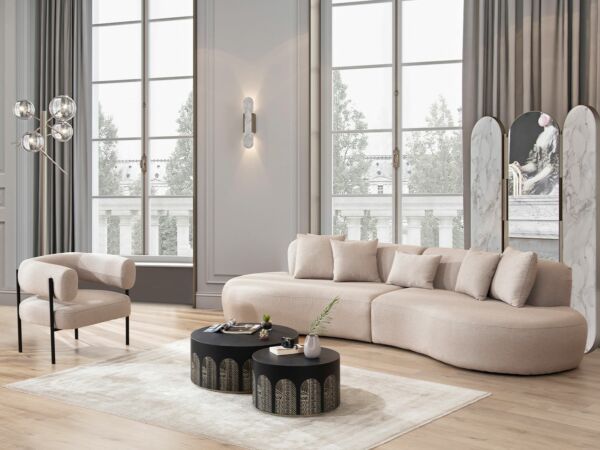 كنب أوفل فردي - بيج