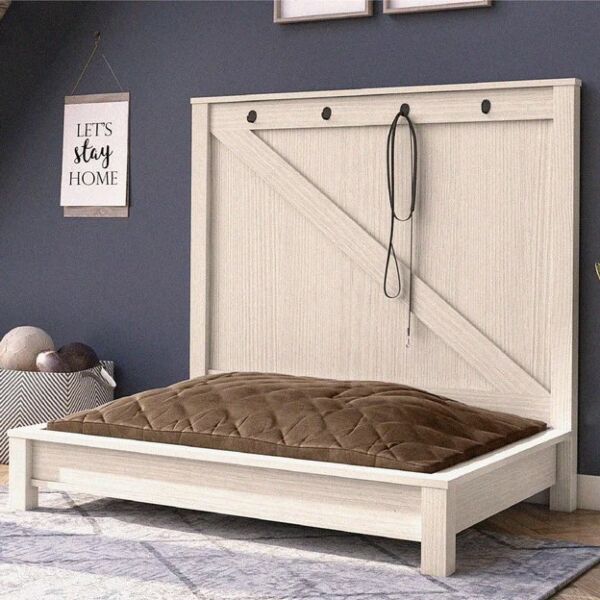 سرير للحيوانات الأليفة جيرا - ابيض