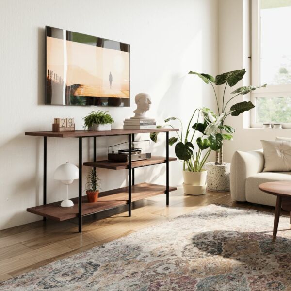 طاولة تلفزيون جيلاي - بني