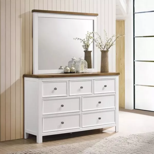 طقم غرفة نوم فيستكونى حجم ملكي  193X203 سم