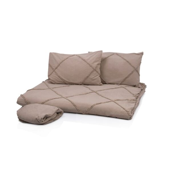 طقم مفرش سرير حجم ملكى 193×203 سم 4 قطع - جيلفورد