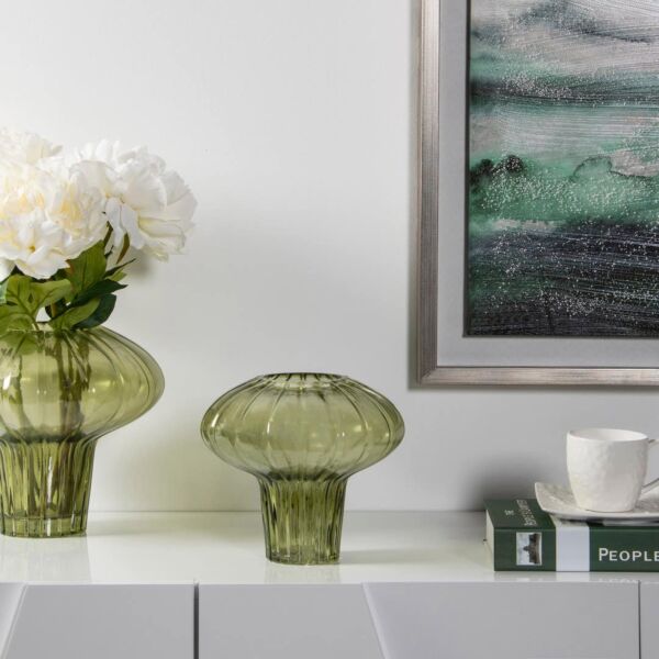 فازة سيبرين صغيرة - اخضر