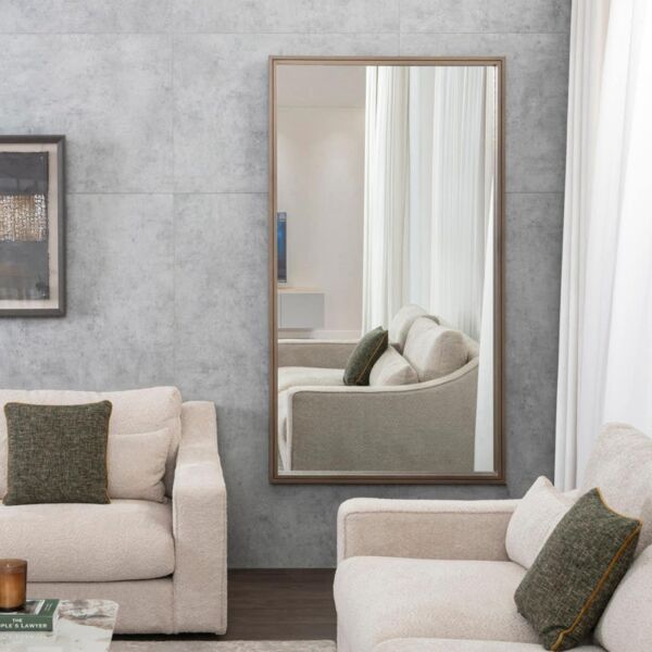 مراية حائط لون رمادي جونفورد