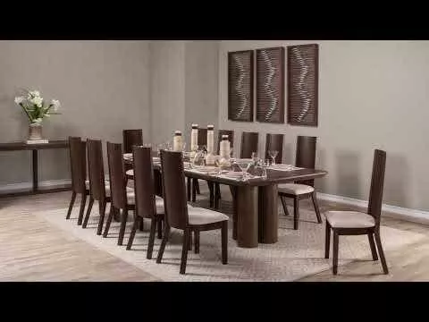 طقم طاولة طعام 12 كرسي ليندن