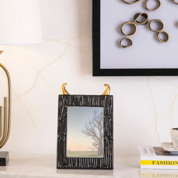 اطار صور رافيو - اسود