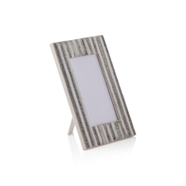 اطار صورة روز - ابيض