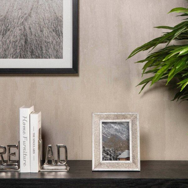 اطار صورة متروبوليس - رمادي