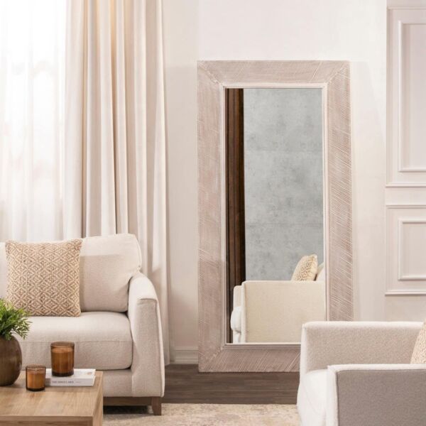 مرآة أرضية كالسيا - رمادي