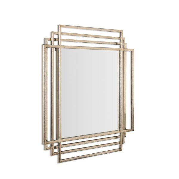 مرآة حائط بولسار - فضي