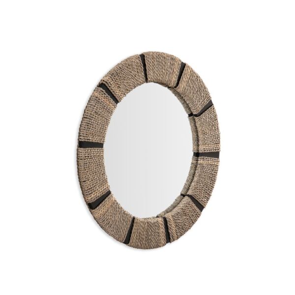 مرآة حائط رونداكس - بني