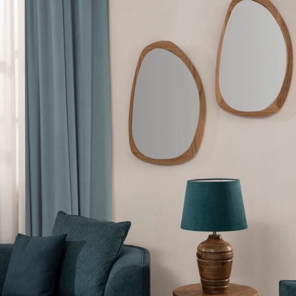 مرآة حائط اربورا - بني