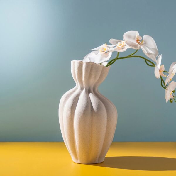 مزهرية حجم كبير تشاليز - بيج فاتح