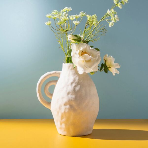 مزهرية حجم كبير ايلينا - بيج فاتح