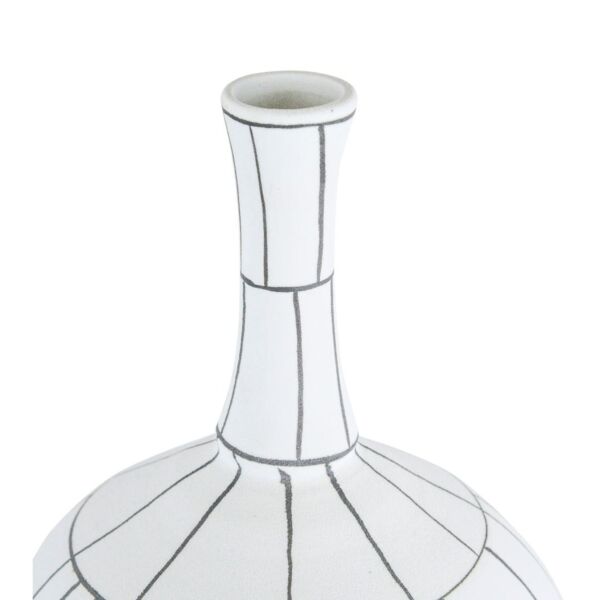 مزهرية جوريلي - ابيض