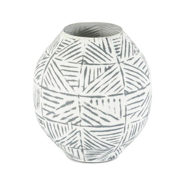 مزهرية جاردينر - ابيض