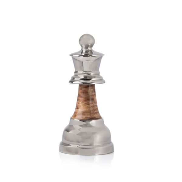 قطعة ديكور على شكل ملكة الشطرنج كبير