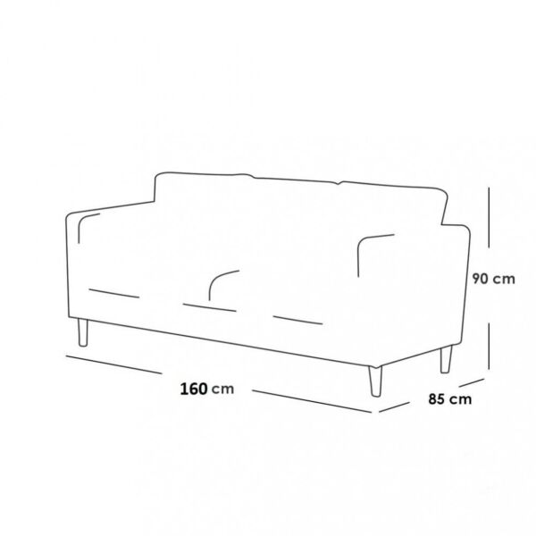 كنبة مقعدين ليسنس - بيج