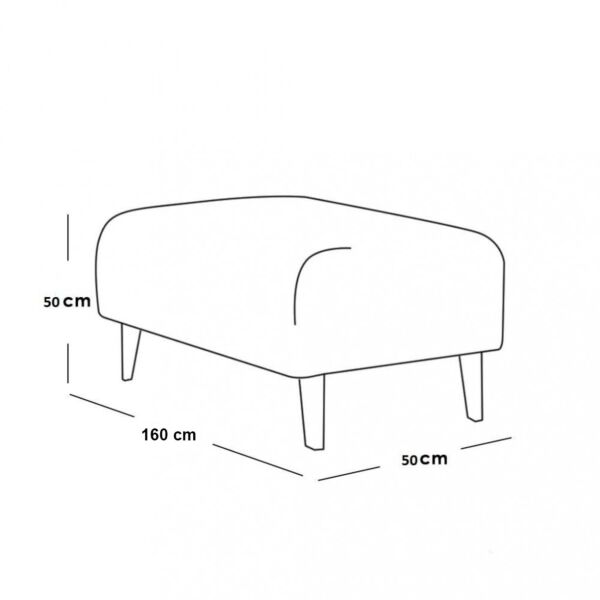 مقعد بنش سكالا - كحلي