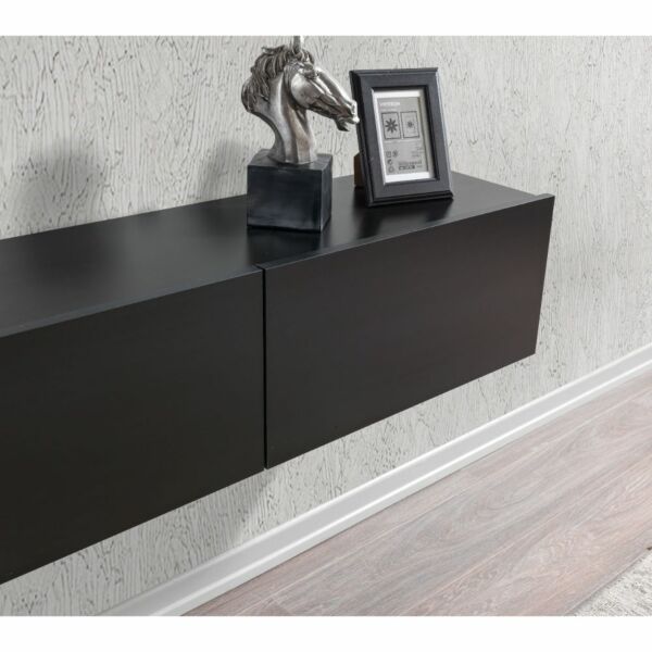 حامل تلفزيون جداري رالما إلم كوڤ - اسود