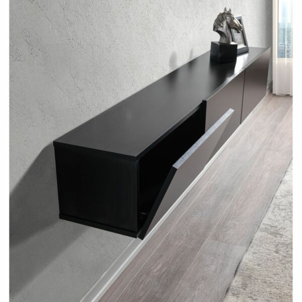 حامل تلفزيون جداري رالما إلم كوڤ - اسود