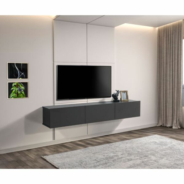 حامل تلفزيون جداري انثتر إلم كوڤ - رمادي غامق