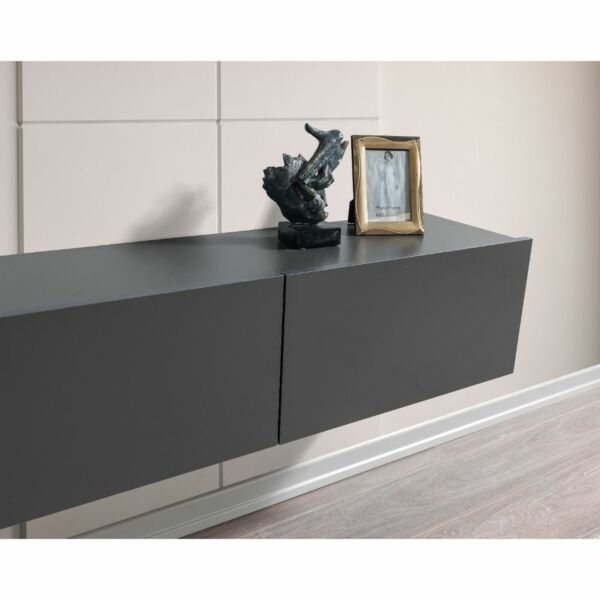 حامل تلفزيون جداري انثتر إلم كوڤ - رمادي غامق