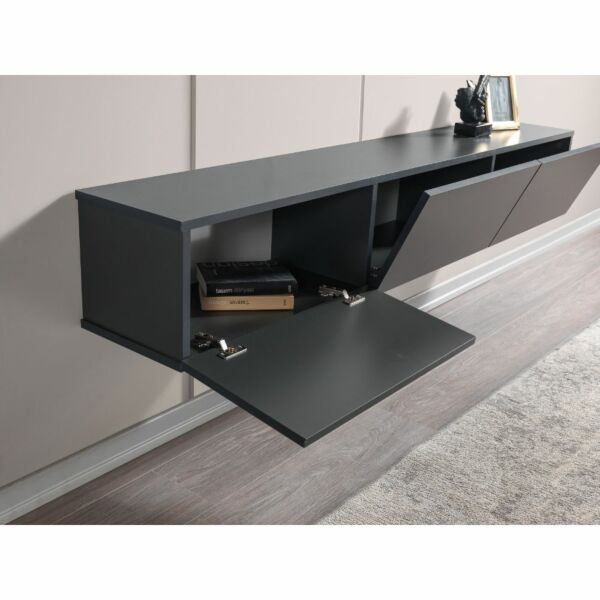 حامل تلفزيون جداري انثتر إلم كوڤ - رمادي غامق