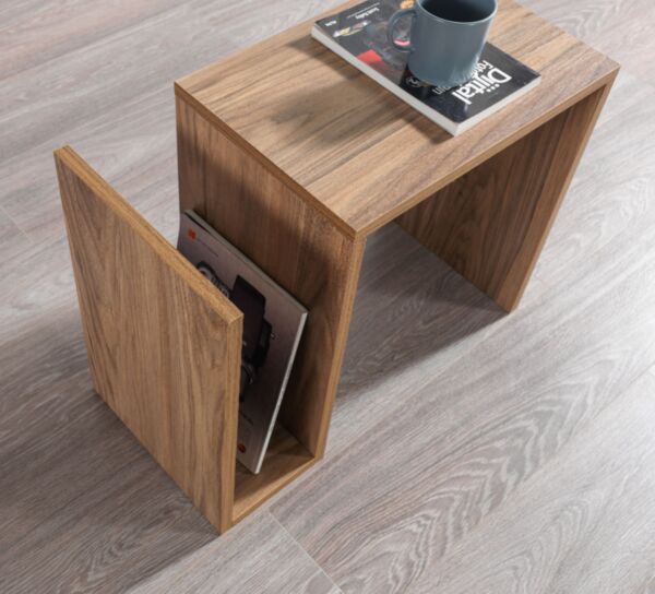 طاولة جانبية يوسون إلم كوف - بني فاتح