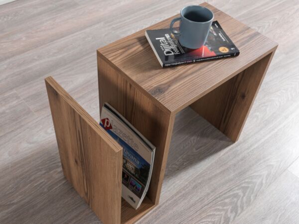 طاولة جانبية يوسون إلم كوف - بني