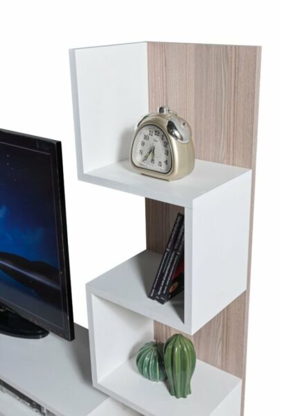 طاولة تلفاز ميتهان إلم كوف - ابيض