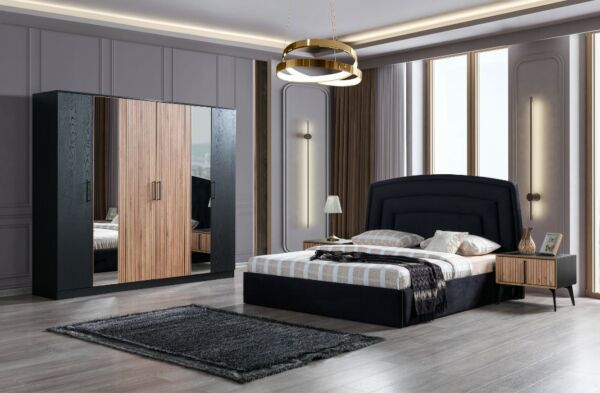 طقم غرفة نوم كينج 6 قطع - انسين - 180x200