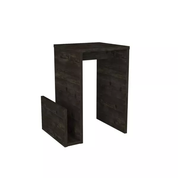 طاولة جانبية ريجنار خشبية أسود - 54x33x43 سم