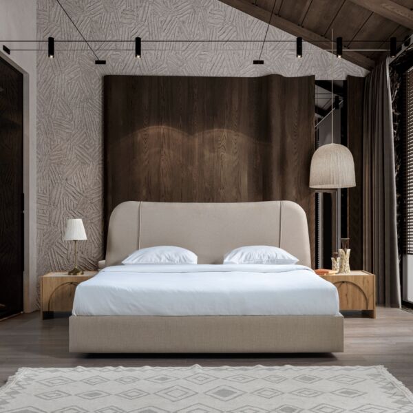 طقم غرفة نوم كينج 5 قطع -توسي- 180x200