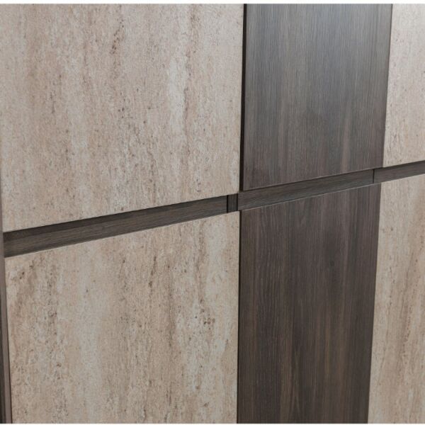 دولاب ملابس جراند - بني وبيج