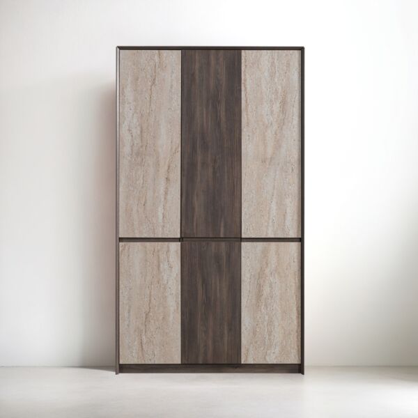 دولاب ملابس جراند - بني وبيج