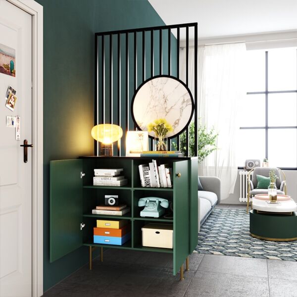 خزانة بوفية جانبية  اليغانت غرين