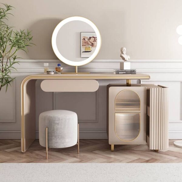 طاولة تزيين أمانتي مع مرآة 