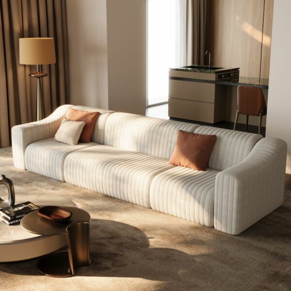 كنبة رباعية فيكتوريا - بيج